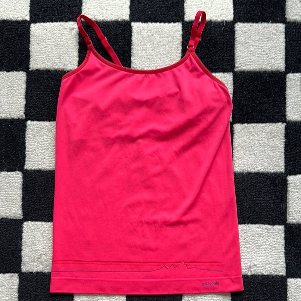 Patagonia Pink Seamless Fitted Camisole | M